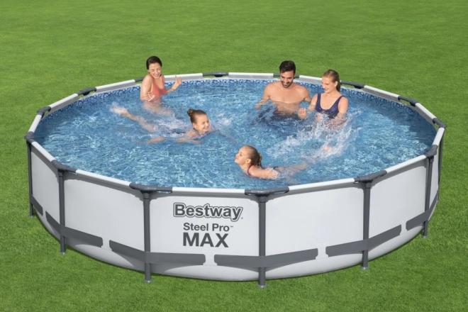 Piscină Steel Pro MAX 427x84 14FT BESTWAY 3v1 + pompă + filtru II