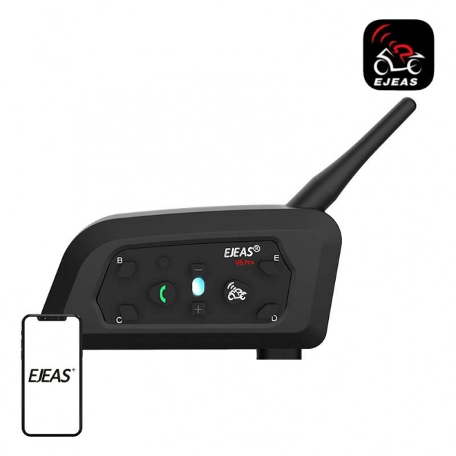 Intercom motociclete EJEAS V6PRO+