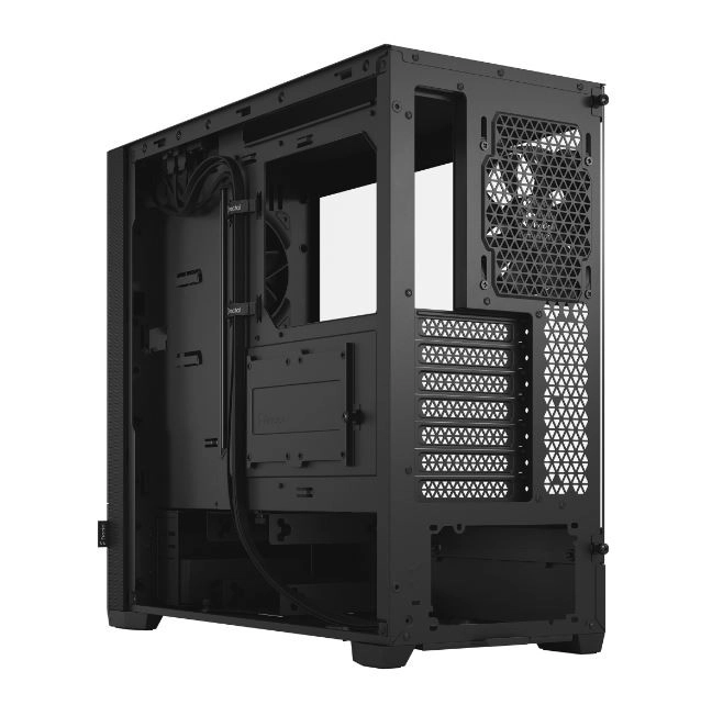 Carcasă Fractal Pop Silent Neagră TG Clear Tint