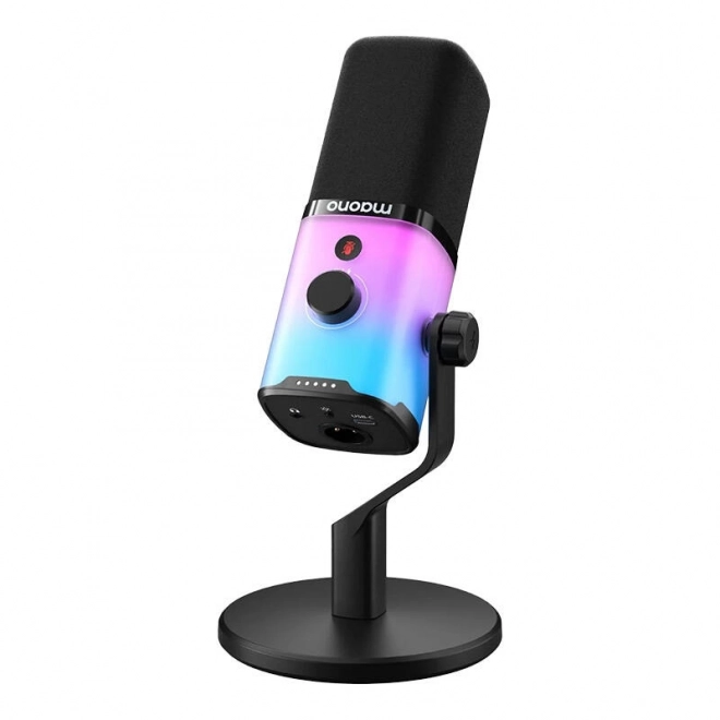 Microfon Maono PD100X RGB negru