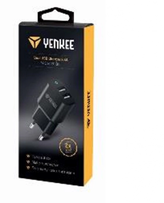 Încărcător rețea cu 2 porturi USB 2,4A