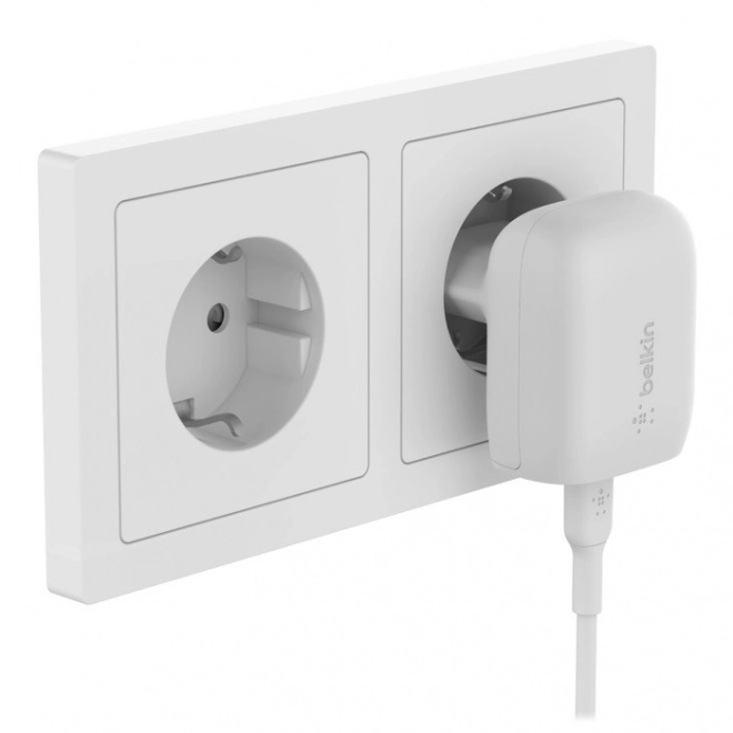 Încărcător USB-C alb 20W PD PPS