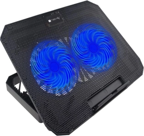 Suport de răcire pentru laptopuri cu diagonala de până la 17 inci, cu iluminare