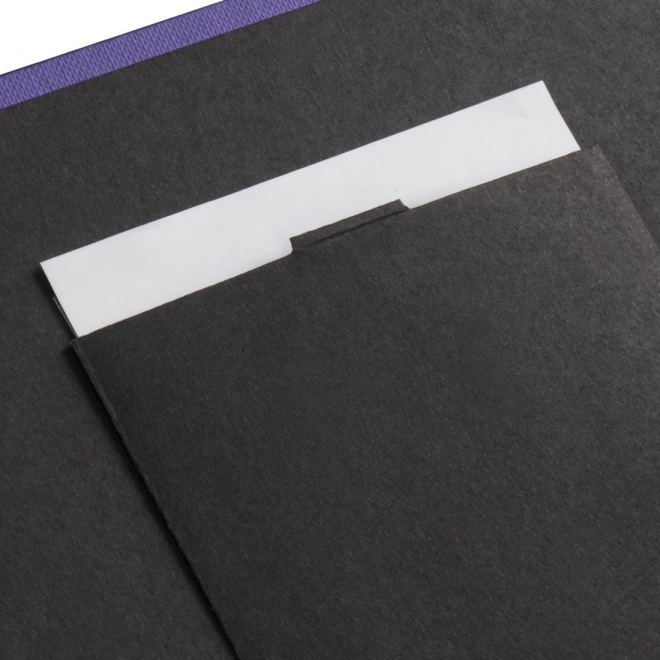 Album cu file negre 36x32, alb
