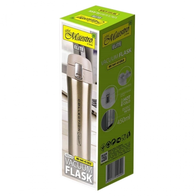 Cana termică Maestro aurie 450 ml