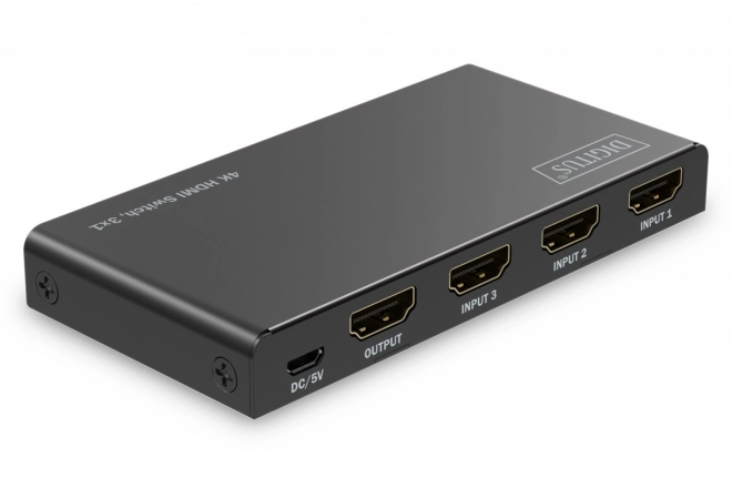 Comutator HDMI 4K 3x1 cu telecomandă