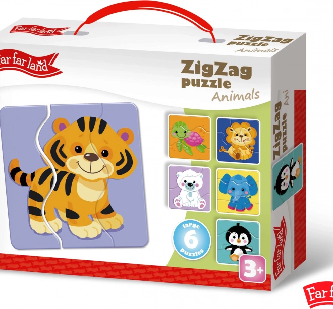 Puzzle ZigZag Animăluțe Far Far Land 6 Imagini
