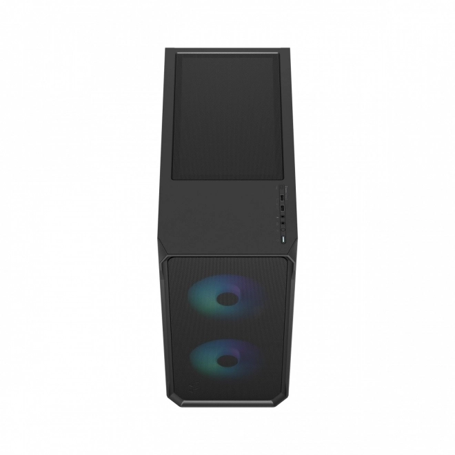 Carcasa Focus 2 RGB Negru TG Clear Tint