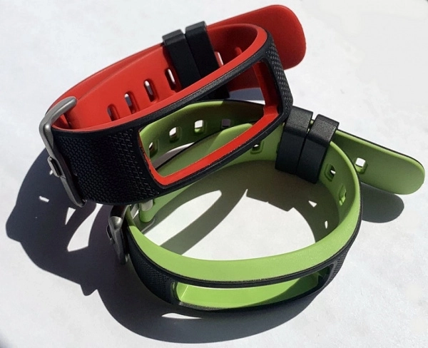 Curele originale pentru U‑Band 116HR Color – roșu și verde