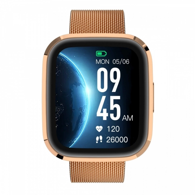 Smartwatch Garett Stil Aurie oțel inoxidabil