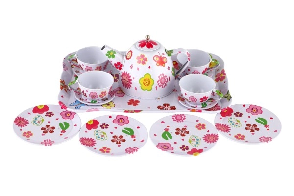 Set de ceai din metal, rezistent