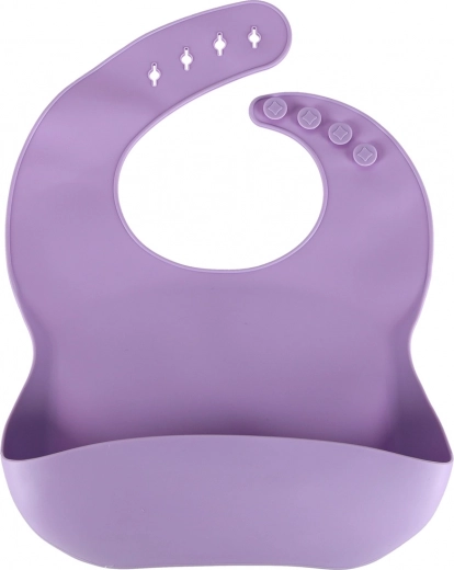 Bavetă cu buzunar și închidere reglabilă