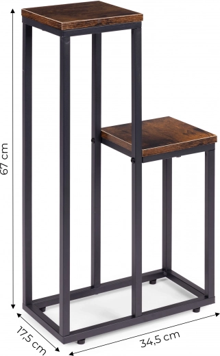 Structură stabilă din oțel cu vopsea pulbere