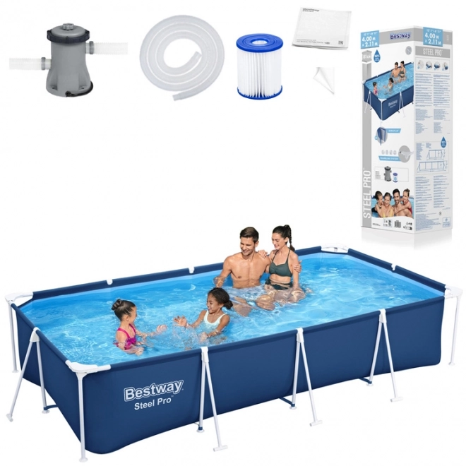 Piscina de familie Bestway 400x211x81cm