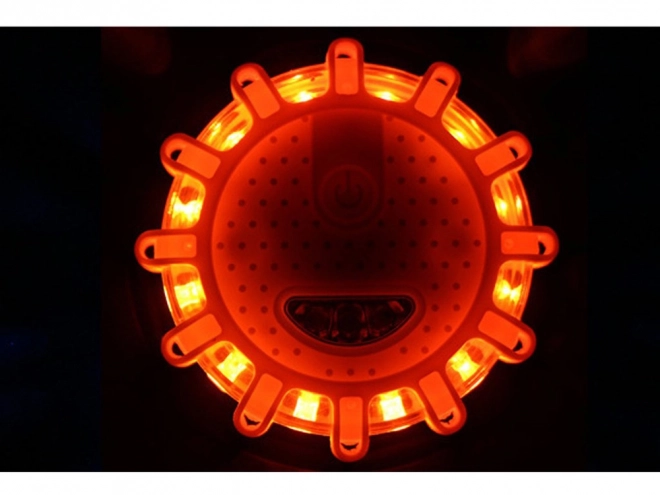 Lumină Puternică de Avertizare cu 360° LED și Magnet