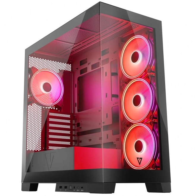 Carcasă PC Volcano Space ARGB Neagră