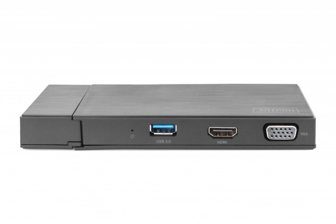Stație USB de birou cu 7 porturi cu funcție 4K și VGA pentru laptop