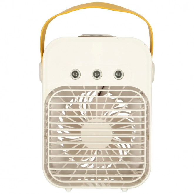 Climatizator portabil alb cu ventilator și umidificator USB