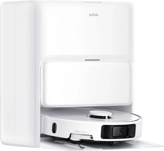 Stație cu golire automată și auto-curățare