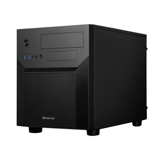 Carcasa neagră pentru PC mATX Cube Mesh Series