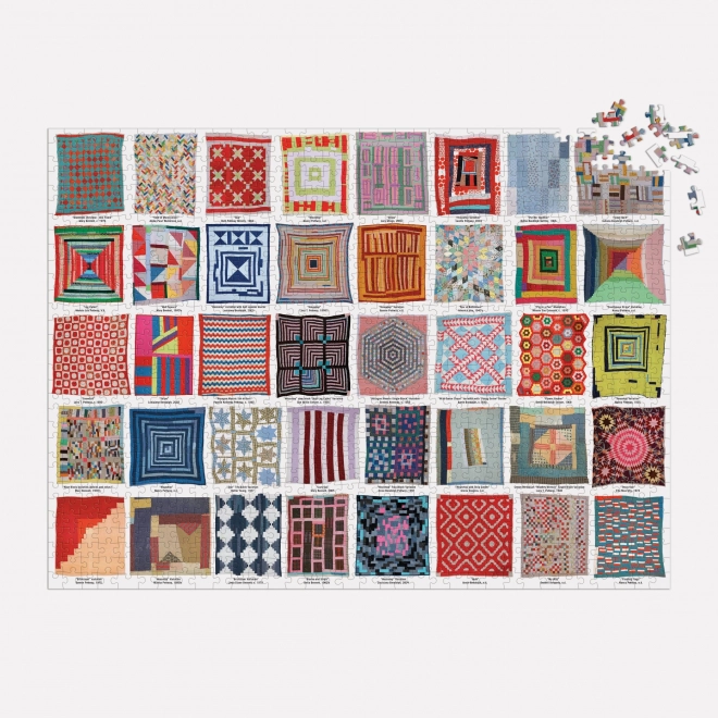 Puzzle Galison Patchwork Gee's Bend 1000 piese