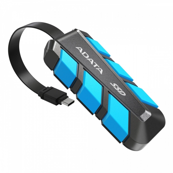 Dysk extern SSD rapid 500GB albastru cu USB-C