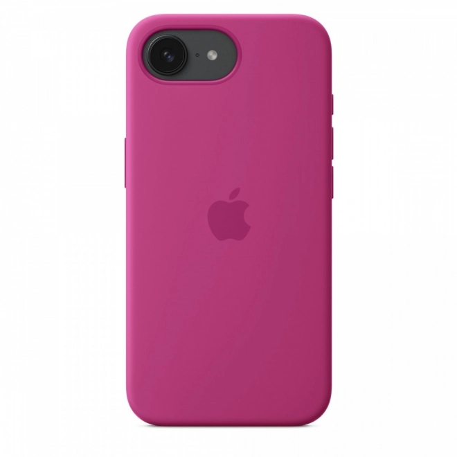 Carcasă din silicon pentru iPhone - roz viu