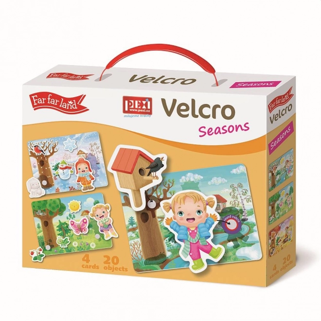 Pexi velcro set - anotimpurile anului