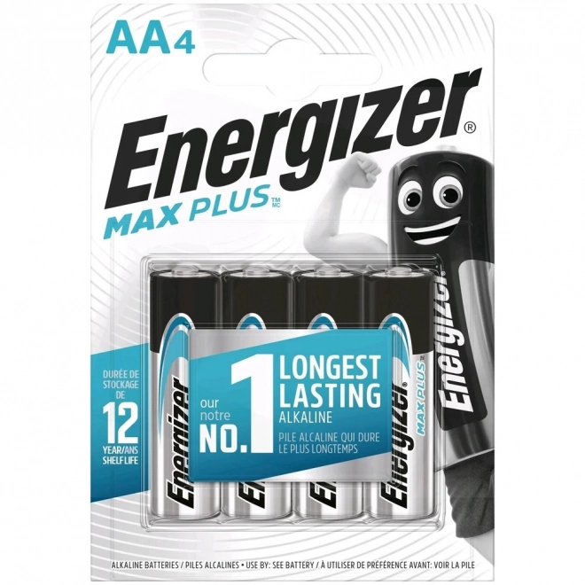 Baterii alcovă AA LR6 Energizer Max Plus 4 bucăți