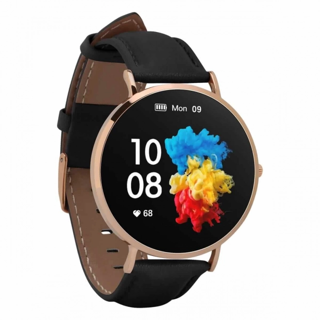 Smartwatch Verona aur-negru
