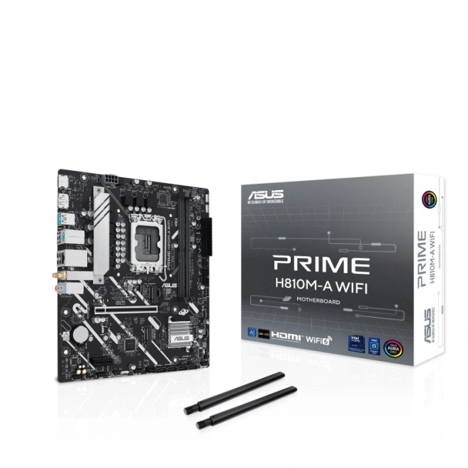 Placa de bază ASUS PRIME H810M-A WiFi mATX cu USB-C și DDR5