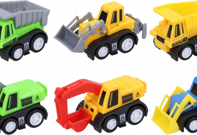 Mașinuțe de construcții 6 buc