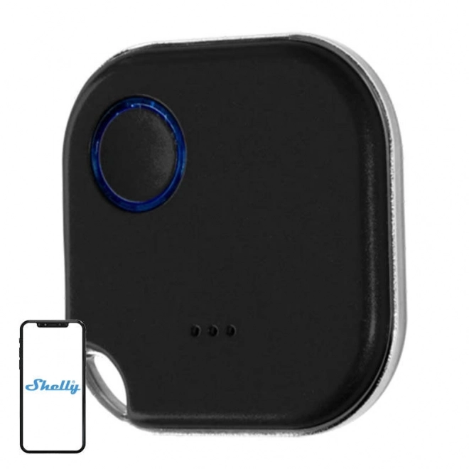 Buton Bluetooth Shelly Blu Button negru