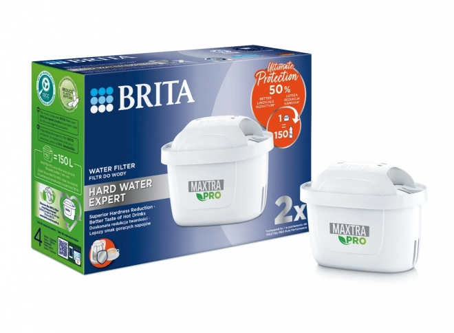 Cărțișor schimb BRITA Maxtra Pro Expert în Apă Dură 2 bucăți