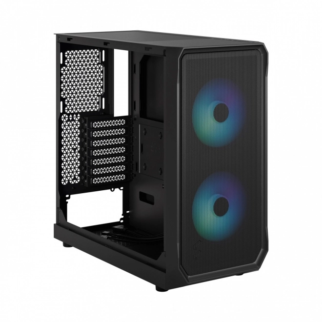 Carcasa Focus 2 RGB Negru TG Clear Tint
