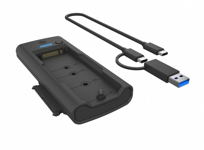 Docking station pentru SSD NVMe M.2 și SATA