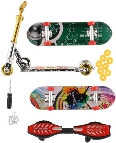 Totul într-unul: skate, wave și trotinetă