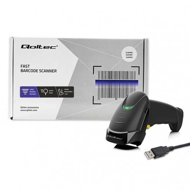 Cititor laser pentru coduri de bare 1D și 2D