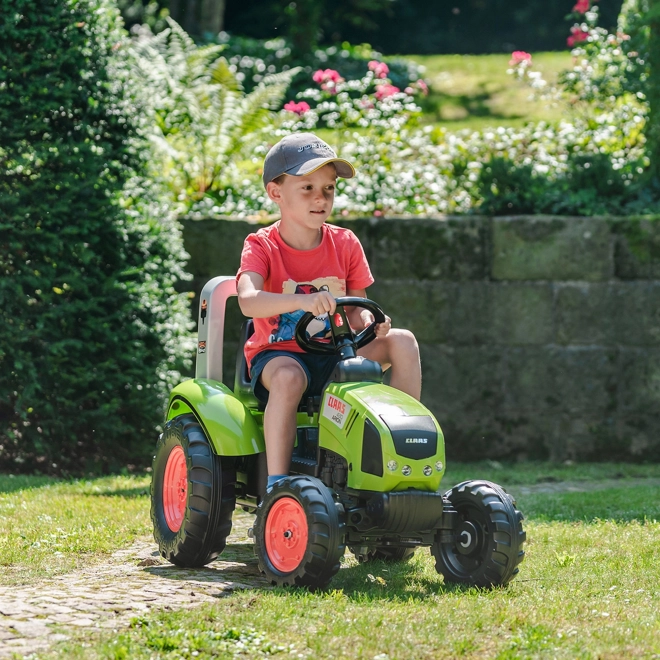 FALK Tractoare cu pedale Claas Arion 430 cu remorcă