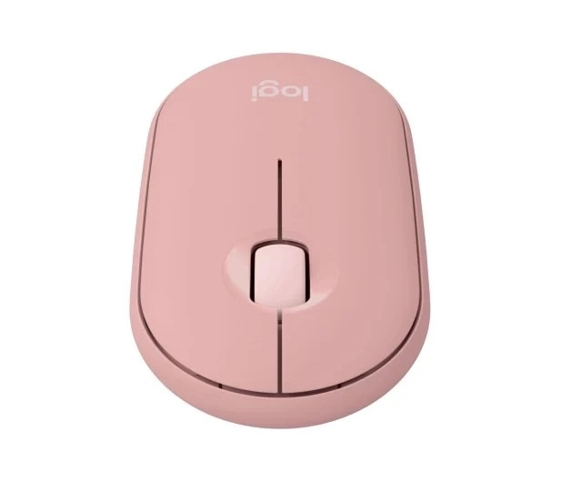 Mouse fără fir Pebble 2 roz