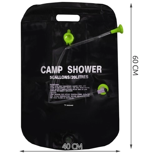 Duș solar de camping 20L