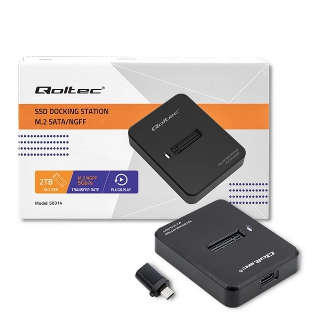 Stație de andocare SSD M.2 SATA USB 3.1