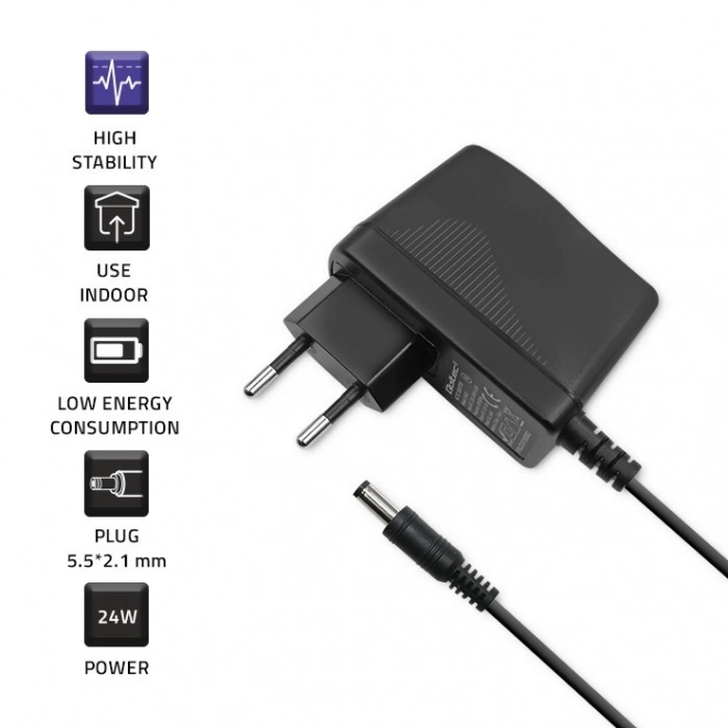 Adaptor Qoltec 12V 24W