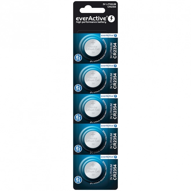 Baterii Litium Mini EverActive CR2354, Set de 5