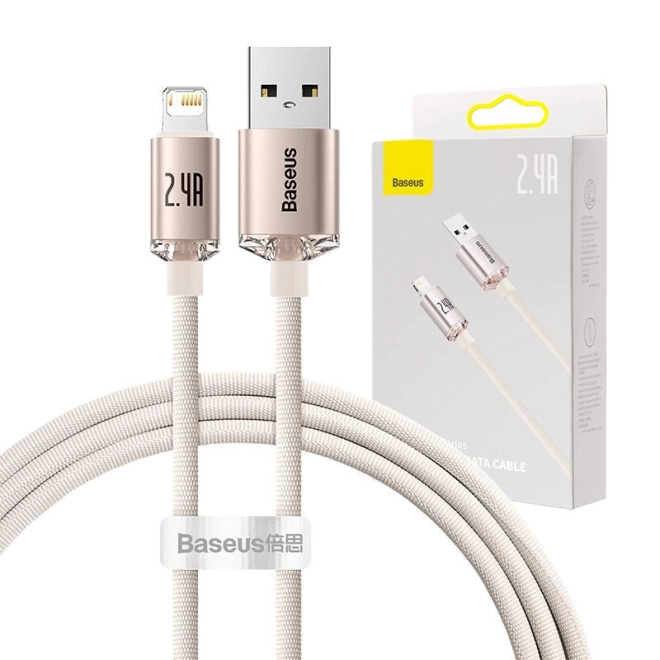 Cablu USB Baseus Crystal Shine rezistent și rapid