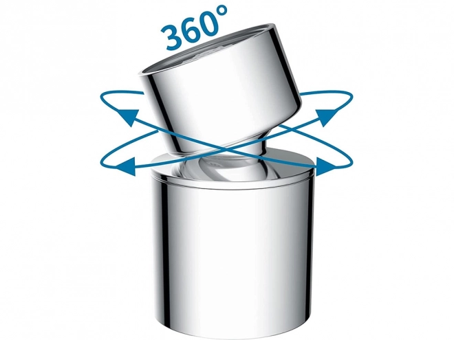Perlator extensibil pentru robinet cu rotație 360