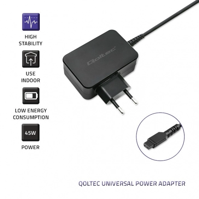 Adaptor de alimentare universal 45W cu 8 conectori
