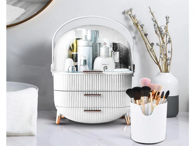 Organizator cosmetică cu sertare elegant și spațios