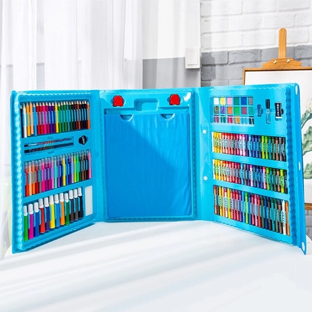Set de artă pentru copii în valiză cu 208 piese