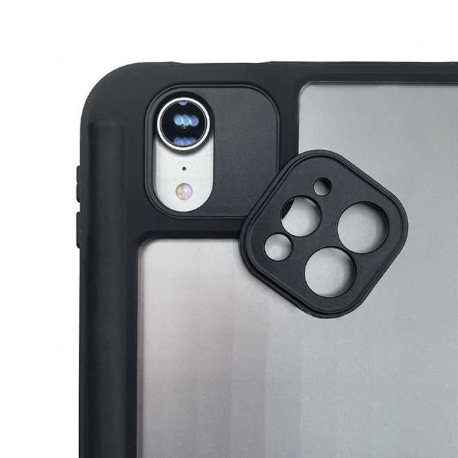 Etui PrimeFolio ipad Pro și Air Negru/Transparent